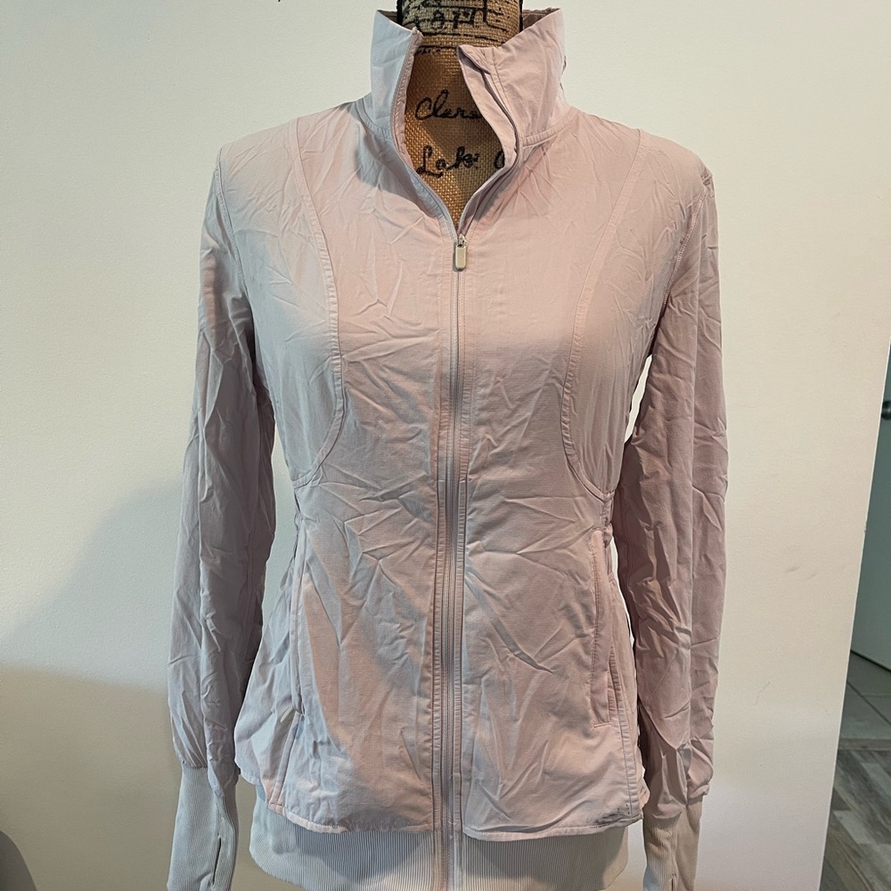 lululemon athletica Soft Pink Utility Jacket